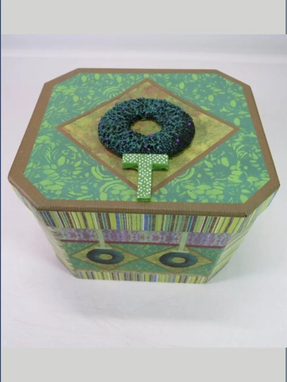 Vintage Spring (5) Gift Boxes Bundle Susan Winget Harry David Hat Box Wreath
